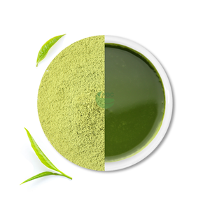 Fournisseur vietnamien thé vert Matcha 100% naturel bio Matcha poudre lait fournitures de thé boîte à thé en métal - Product Image 1