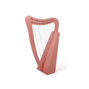 Pink Plastic Harp with 16 <b>Strings</b> for Beginners and Kids Musical <b>Instrument</b> - Product Image 1