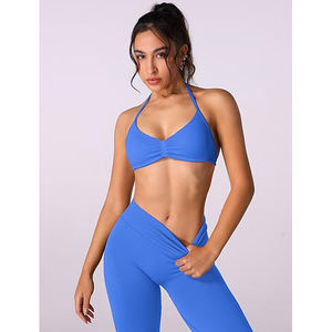 Conjunto de Yoga de Alto Impacto para Mujer: Sujetador Deportivo de Cintura Alta para Entrenamiento Intenso, de Nylon y Spandex con Soporte - Product Image 6