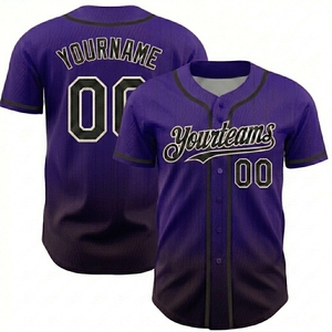 Camiseta de béisbol para jóvenes y adultos, transpirable, tela suave, costuras duraderas, estilo clásico de equipo, para softbol. - Product Image 1