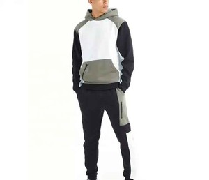 Survêtement Homme Facile à Porter Nouveau Style Qualité Supérieure Respirant Logo Personnalisé Grande Taille Polaire Coupe Ajustée pour Entraînement Sportif - Product Image 1