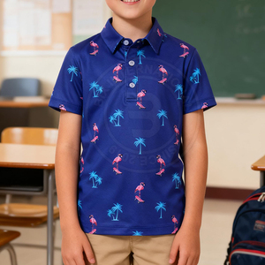 Camiseta de Polo de Golf para Jóvenes, Fabricada en Pakistán, Manga Corta, Transpirable, Ropa Deportiva de Alto Rendimiento, Prendas Deportivas para Exteriores - Product Image 4