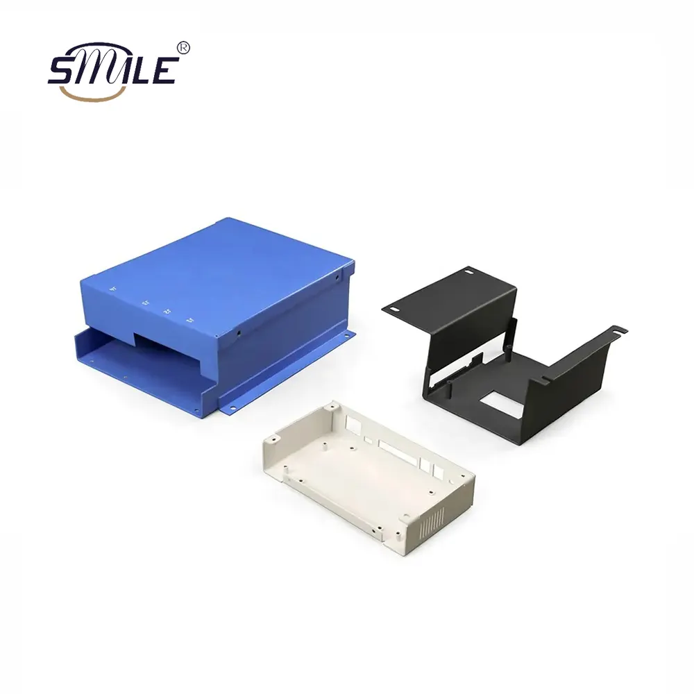 Smile Custom Cnc Machinaal Bewerkte Onderdelen China Staal Fabricage Fabrikant Van Kleur Gecoate Aangepaste Stalen Onderdelen