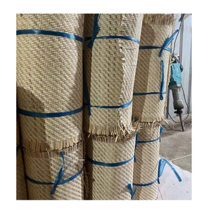 Malla de Ratán Natural Tejida, Lámina de Mimbre Cuadrada Blanca para Muebles, Puertas de Armarios, Respaldos de Sillas, Decoración de Interiores - Product Image 4