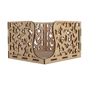 Boîte à mouchoirs en MDF de qualité supérieure, élégante et décorative, pour la maison, le bureau ou la table. - Product Image 4