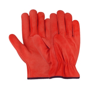 Whole Sale Cowhide Grain Leather <b>Driver</b> <b>Gloves</b> Industrial Safety Hand Protection Heavy Duty Abrasion Resistant Construction - Product Image 3