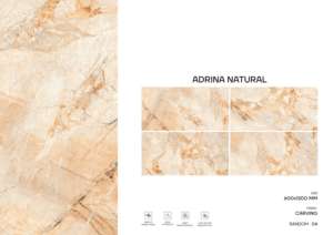 กระเบื้องพอร์ซเลนแกะสลักลายหรูหรา ขนาด 600x1200 มม. กระเบื้องปูพื้นและผนังขนาดใหญ่ สำหรับตกแต่งภายในอย่างหรูหรา - Product Image 4