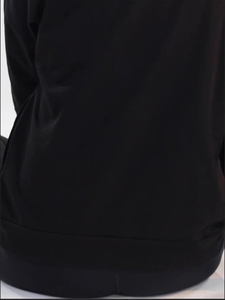Sudadera con Capucha Negra para Mujer, Estampado de Dibujos Animados de Garfield, 'Soy Sexy y lo Sé', Corte Regular, Ropa Casual, 100% Algodón Tejido, Estilo Otoñal - Product Image 4