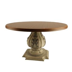 RUSTIQUE Haute Qualité Vente Chaude En Bois D'acacia Pied Haut Plateau Rond En Bois Gâteau Stand pour Servir Gâteaux et Fruits - Product Image 3