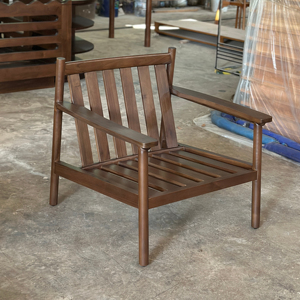 KLOPS LIVING Modern Design Elegant <b>Mid</b> <b>Century</b> Solid Wood Eco-Friendly Durable Waterproof Easy Clean <b>Armchair</b> Ergonomic Curved - Product Image 5