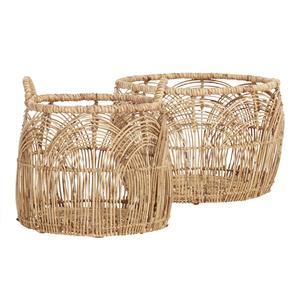 Cesta Organizadora Innovadora de Bambú y Ratán, Solución de Almacenamiento Hecha a Mano para Múltiples Aplicaciones - Product Image 3