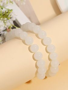 Pulsera de Resina Acrílica Hecha a Mano, Joyería Elástica con Cuentas, Regalo de Moda para Mujeres y Niñas - Product Image 3