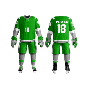 Tenue de hockey sur glace 100% polyester, dernière mode, haute qualité, prix abordable, respirante - Product Image 4