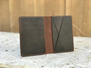 Custom Genuine Leather <b>RFID</b> <b>Blocking</b> Short Lightweight High Quality Men's Card Holder <b>Wallet</b> Slim - Product Image 1