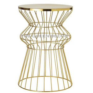 Classic <b>Decorative</b> Metal Side <b>Table</b> Rounded <b>Top</b> Trending Coffee <b>Table</b> for Living Room Hotel Restaurant Factory Sales Furniture - Product Image 2
