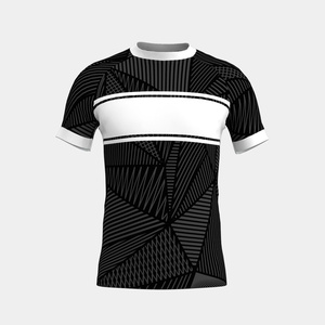 Jiu Jitsu <b>Rashguard</b> Men's Custom Digital Printing <b>BJJ</b> Rash Guard Half Sleeve 2026 Wholesale High Quality Gym Wear Shirt - Product Image 5