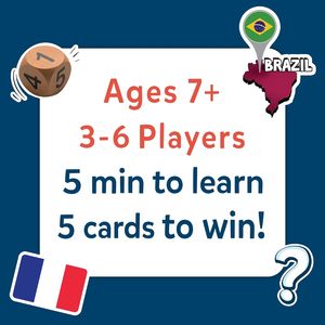 Jeu de société Skillmatics Scout It Out Pays du monde entier avec cartes, drapeaux et faits pour les enfants de 7 à 99 ans - Product Image 5