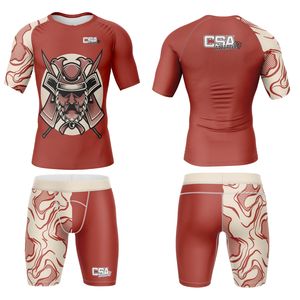 Ropa de Compresión para Hombre con Diseño Nuevo 2026, Impresión por Sublimación, Calidad Premium, Transpirable, Ecológica, Rashguard y Leggings para MMA - Product Image 1