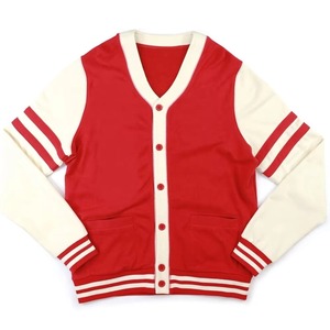 Cardigan décontracté pour femme Power Abaan Sports à manches longues, col en V, devant ouvert, fermeture à un bouton, respirant, uni, en maille douce - Product Image 4