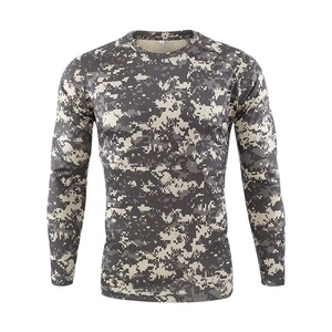 Veste de chasse pour homme à manches longues imprimée camouflage, imperméable, coupe-vent, respirante, en coton, vêtements décontractés d'été pour adultes - Product Image 3