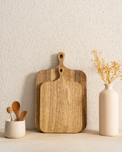 Tabla de Cortar Redonda de Madera de Acacia Natural, Textura de Mármol Única, Nuevo Diseño, Plato de Madera para Servir en la Cocina, para Queso - Product Image 6
