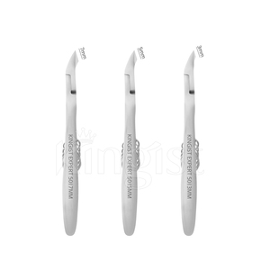 Coupe-ongles professionnel en acier inoxydable de haute qualité, à large ouverture, lame incurvée et tranchante, pour doigts et orteils, 7mm 5mm 3mm - Product Image 6