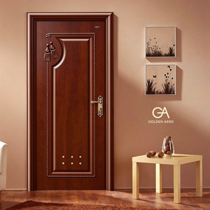 Puerta de Panel Interior de Madera Sólida Estilo Asiático, Diseño Elegante para Residencias Premium, Carpintería Experta GA-30S - Product Image 1