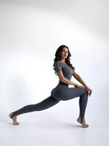 Ropa Deportiva para Gimnasio, Conjuntos de Yoga para Mujer, Nuevo Estilo Informal, Conjunto de Yoga Holgado para Mujer - Product Image 2