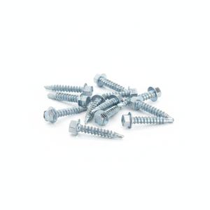 Tornillos de Cabeza Hexagonal con Recubrimiento de Zinc - Clase 4.8 6.8, Acero al Carbono, Fijaciones en Pulgadas, Venta al Por Mayor - Product Image 1