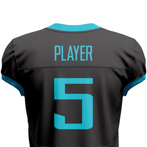 Jersey de Fútbol Americano Personalizado de Alta Gama, 100% Poliéster, Transpirable, Antibacterial, que Absorbe la Humedad - Product Image 5