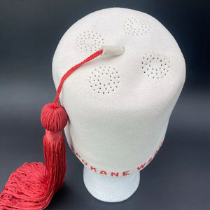 Sombrero Fez Vintage para Mujer, de Fieltro Blanco con Borla, para Masones, de Alta Calidad, Personalizado, en Oferta - Product Image 4
