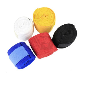 Gants de MMA et bandages de boxe en coton écologique |   Fermeture à scratch personnalisée OEM, imperméable, unisexe, pour adultes - Product Image 1