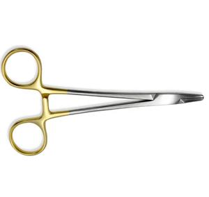 Base de alta calidad de acero inoxidable quirúrgico Mayo-Hegar soporte de aguja instrumentos quirúrgicos de alta calidad fórceps de sujeción de sutura - Product Image 2