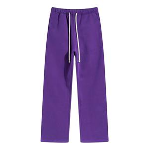 Pantalones Deportivos Anchos de Cintura Media para Mujer, Color Marrón, Estilo Casual, para Otoño - Product Image 2