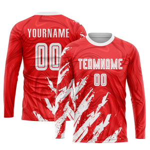 Vêtements de sport, maillot de foot personnalisé pas cher, 100% polyester, uniformes de foot respirants de haute qualité à vendre - Product Image 4