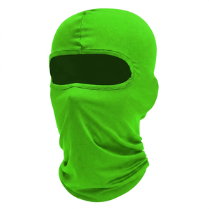 Pasamontañas Verde Unisex para Exteriores, 100% Poliéster, Adulto, 54-56CM - Product Image 1