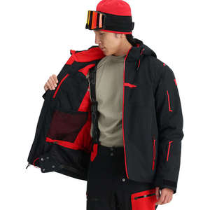 Chaqueta de Esquí Profesional para Hombre, Impermeable, Cortavientos, Transpirable, Abrigo de Snowboard para Invierno, Chaqueta Térmica con Capucha para Deportes de Montaña - Product Image 3