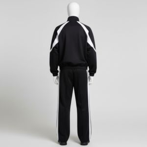 Ensemble survêtement personnalisé avec logo, pantalon de survêtement et sweat à capuche surdimensionnés en molleton de coton lourd 500 g/m² pour hommes - Product Image 5