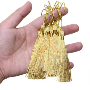 Borlas de Hilo Metálico de Alto Rendimiento con Color Personalizado, Borlas de Hilo Metálico al por Mayor con Marca Privada - Product Image 4