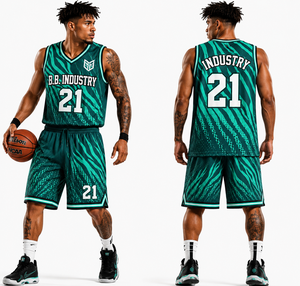 Conjunto de Uniforme de Baloncesto Negro con Diseño de Mármol, Sublimación Personalizada, Gráfico de Vetas Blancas, Cuello en V, Sin Mangas, Uniforme de Equipo al por Mayor, Kit de Malla - Product Image 5