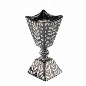 Luxury Gold Metal Hollow Incense Burner Ginkgo Leaf Lid Charcoal Bakhoor Oud Burner Cylindrical Bukhoor Holder Home <b>Decor</b> - Product Image 3