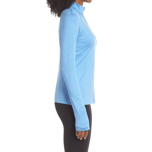 Custom Logo Winter Front <b>Long</b> Sleeve Gym <b>Shirts</b> OEM Quick Dry <b>Women</b> Pullover Crop Top Hoodies Custom Supplier - Product Image 2