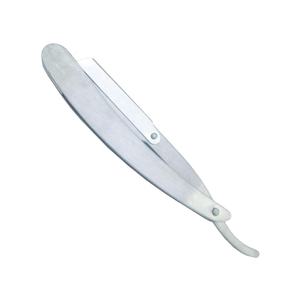 Rasoir de Barbier Professionnel Pliant en Acier Inoxydable à Lame Droite, Couteau de Rasage, Outil de Toilettage de Barbe avec Manche en Plastique pour la Vente en Gros - Product Image 1