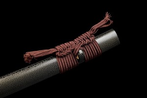 Espada Katana Hecha a Mano de Acero al Carbono de 60 cm con Mango de Madera y Funda, Hoja Recta de Grado Industrial OEM - Product Image 2