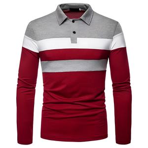 Personnalisation en gros anti-rides solide 100% coton décontracté à manches courtes pour chemise Golf pour chemise - Product Image 3