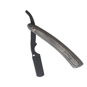 Navaja de Afeitar Plegable para Barba, Herramienta de Barbero, Navaja Manual de Acero Inoxidable, Maquinilla de Afeitar de Seguridad de Filo Recto - Product Image 4