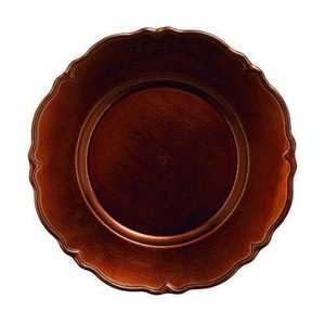 Plato decorativo floral para fiestas, uso en mesa de comedor, plato rojo para servir aperitivos, postres, decorativo, tamaño personalizado - Product Image 1