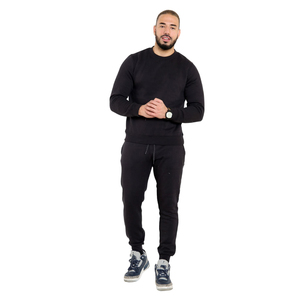 <b>Men</b> Sweatshirt Jogger Set Custom Logo Tracksuit Cotton Fleece Casual Wear Wholesale Manufacturer - Product Image 4