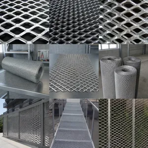 Industrial Galvanized Security <b>Mesh</b> Panel Diamond Hole Galvanized Security <b>Mesh</b> Anti Theft Galvanized Security <b>Mesh</b> Galvanized - Product Image 3