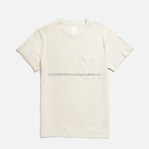 T-shirts pour hommes en coton biologique avec poche, t-shirts d'été pour hommes, t-shirt à manches courtes pour hommes, t-shirt personnalisé surdimensionné - Product Image 5